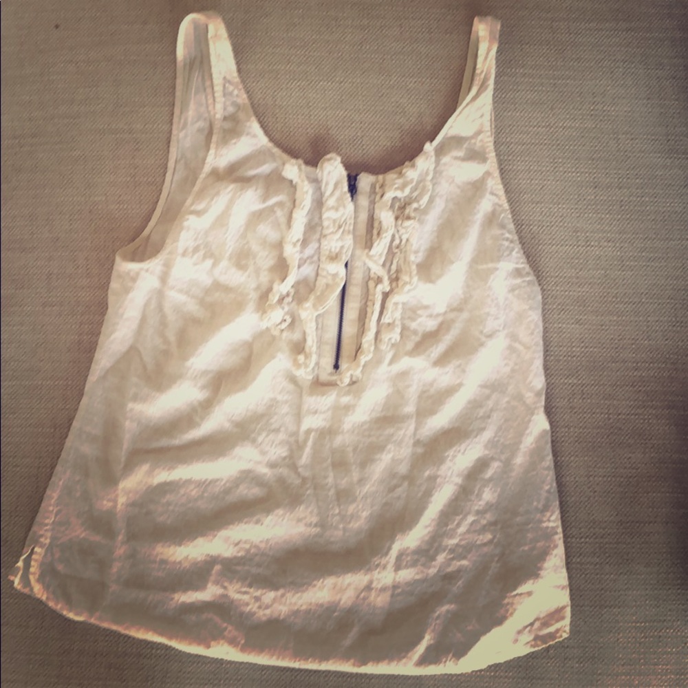 White ruffle top - Juicy Couture